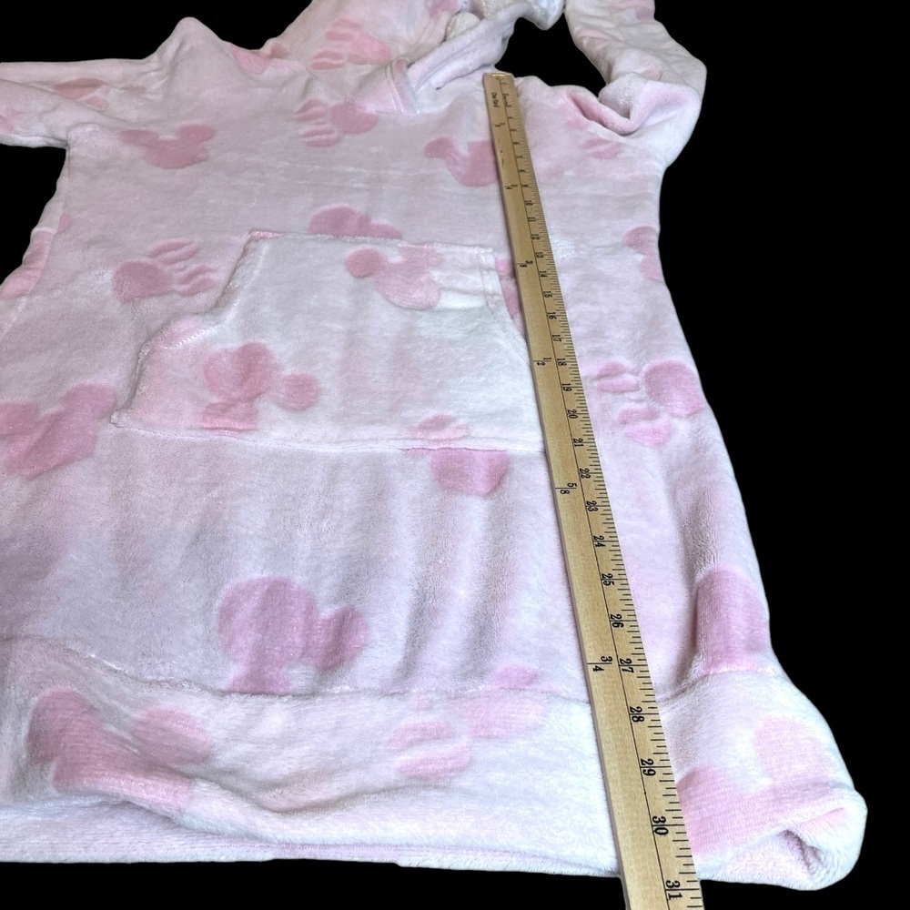 Disney Mickey Head Lounger Pink Sherpa Hood size S - Picture 8 of 11